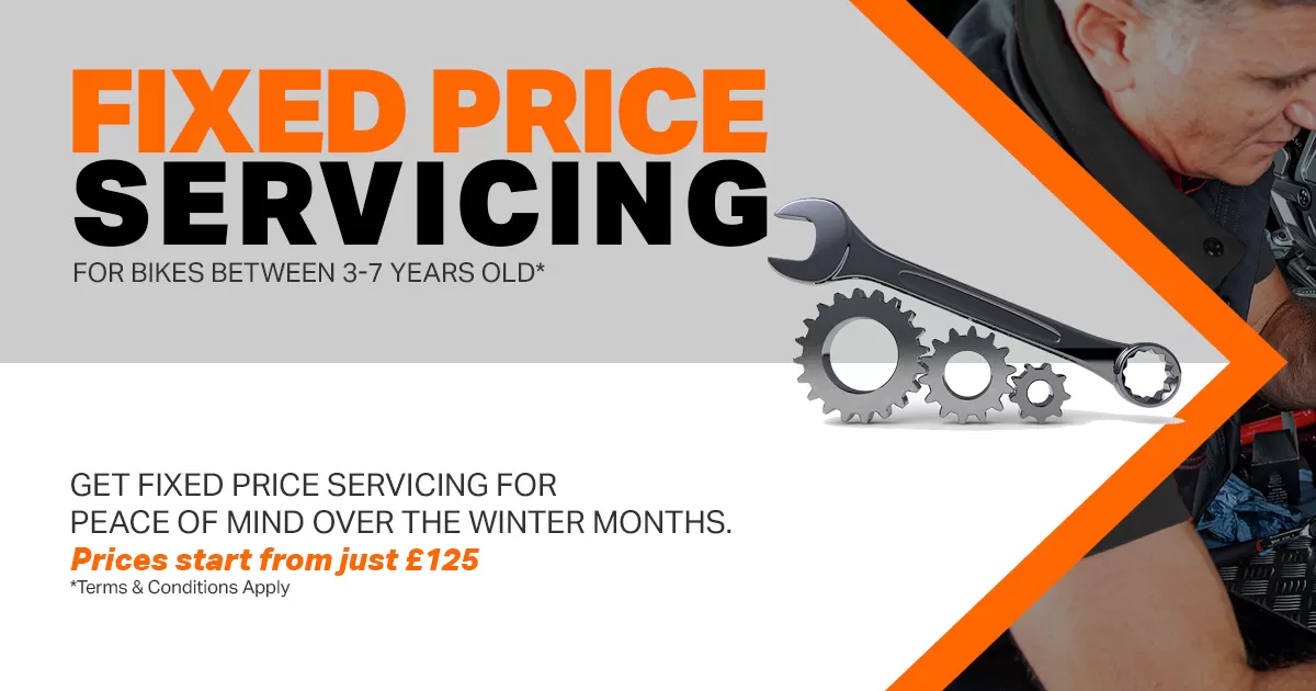 Fixed Price Servicing Blade Motorcycles