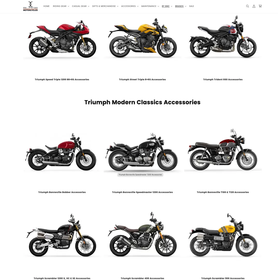 アクセサリー Triumph Motorcycle Monographs Triumph Motorcycle Accessories