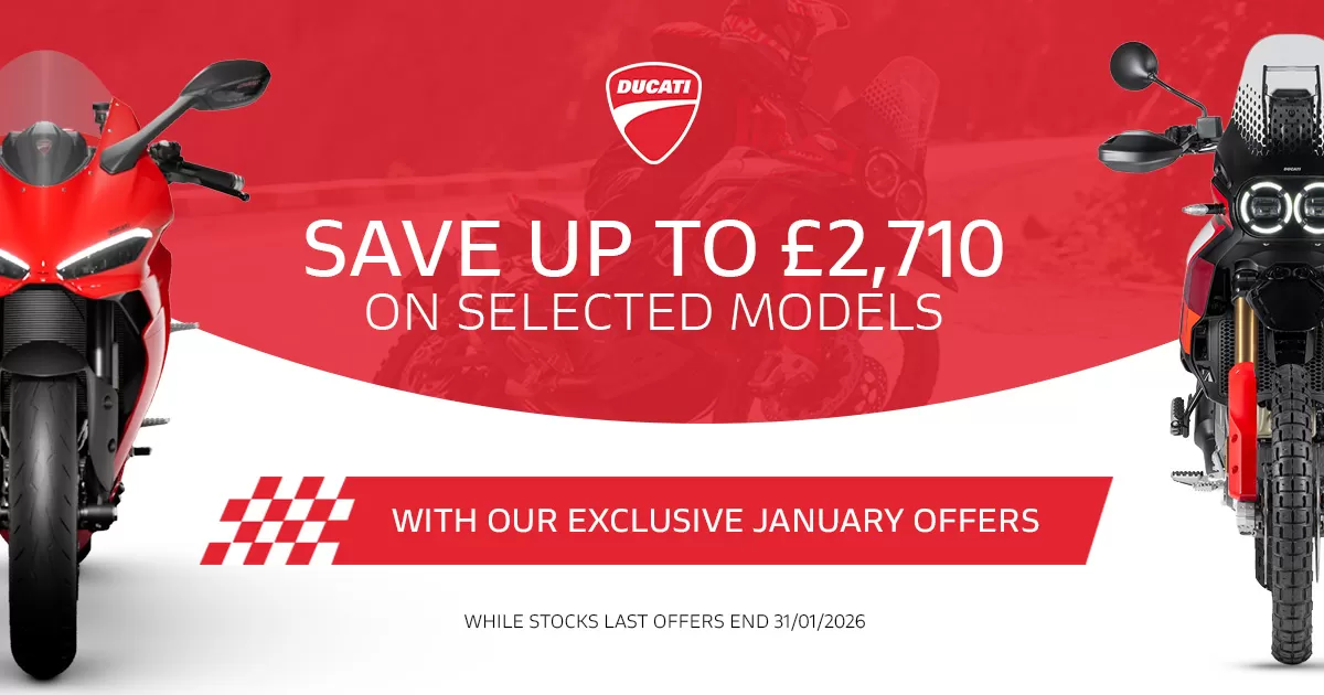 Exclusive Blade Ducati Offers - SAVE UP TO £2,710