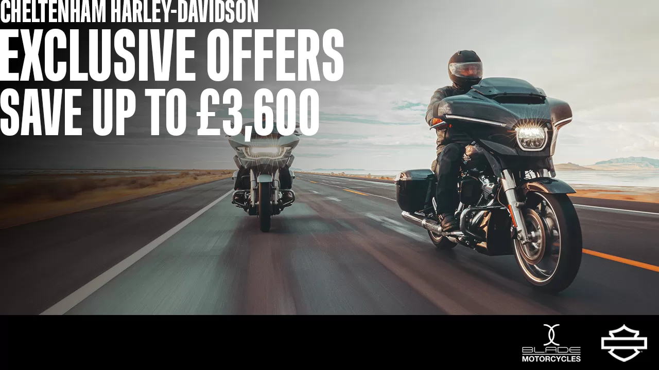 Exclusive Blade Harley Davidson Offers - SAVE UP TO £3,600