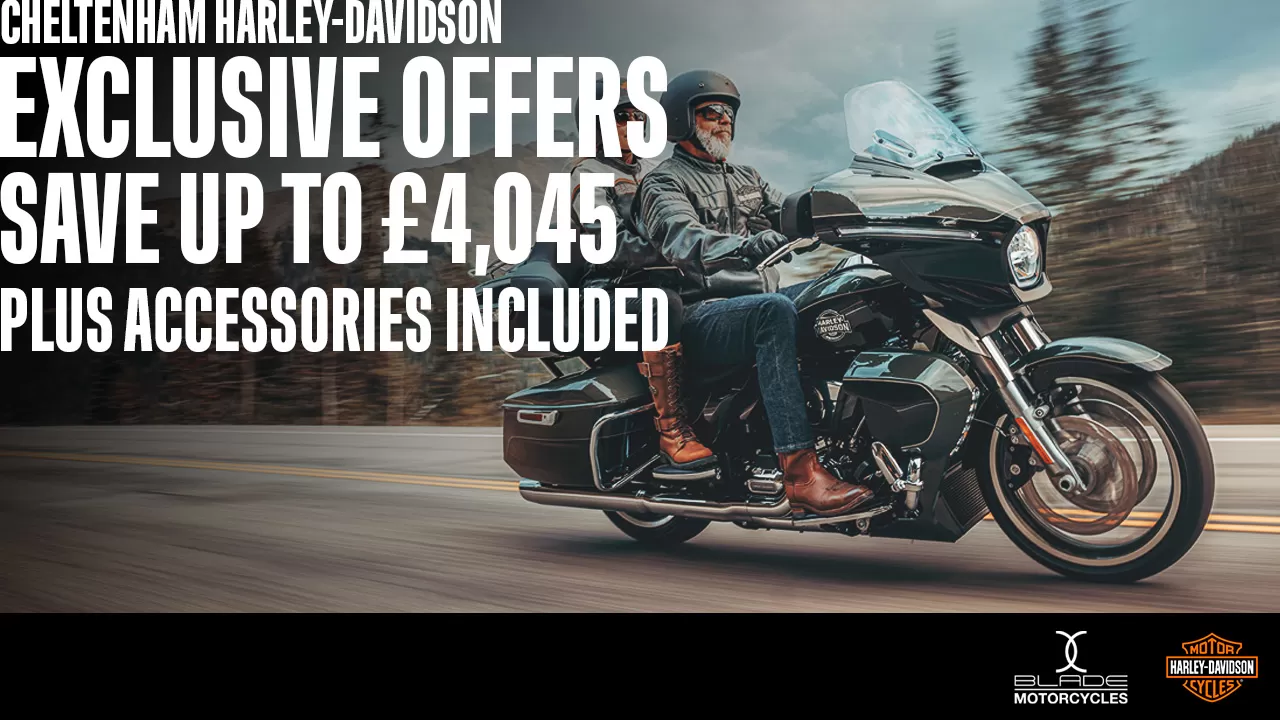 Exclusive Blade Harley Davidson Offers - SAVE UP TO £4,045