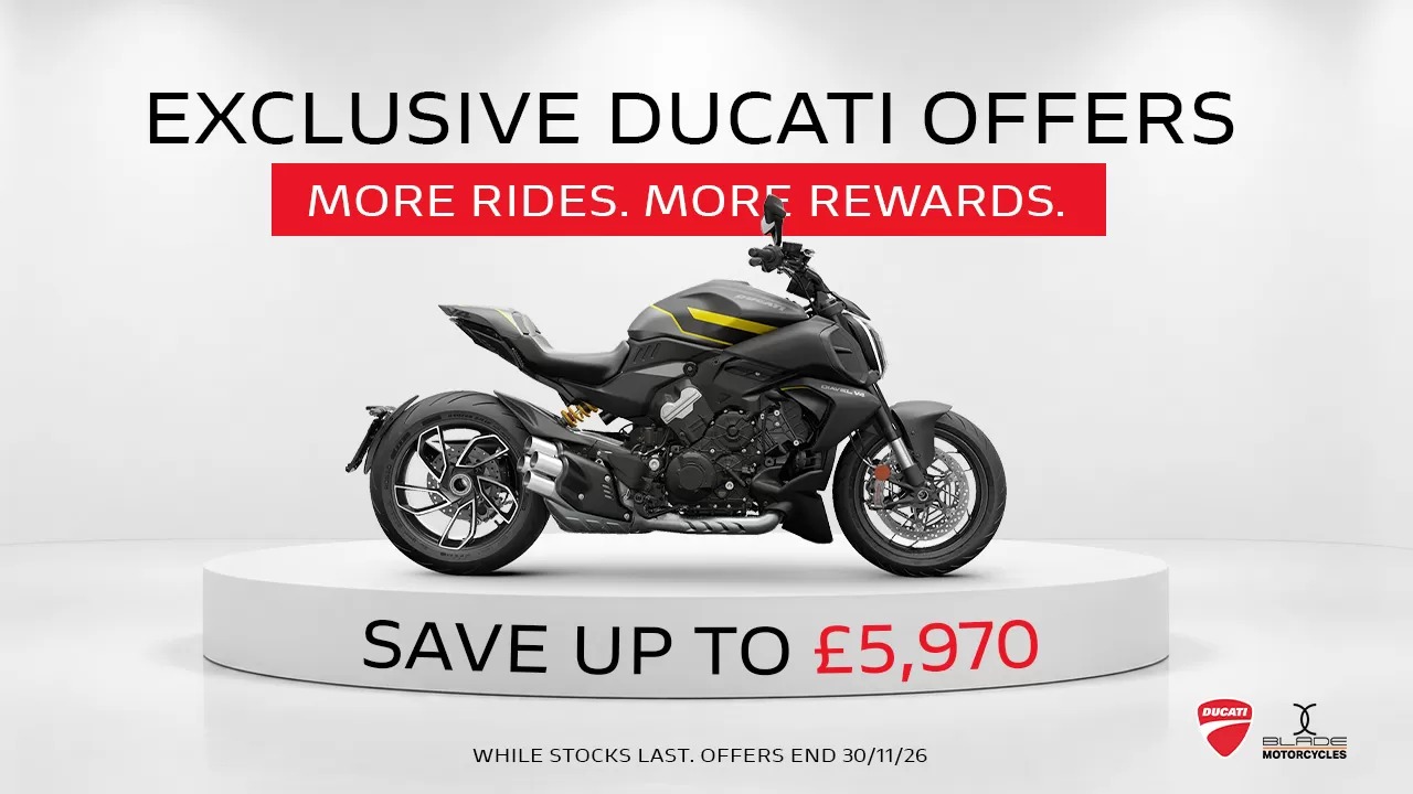 Exclusive Blade Ducati Offers - SAVE UP TO £5,970