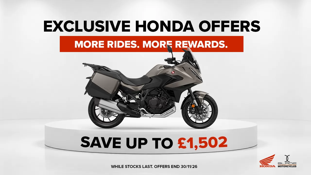 Exclusive Blade Honda Offers - Save up to £1,502!