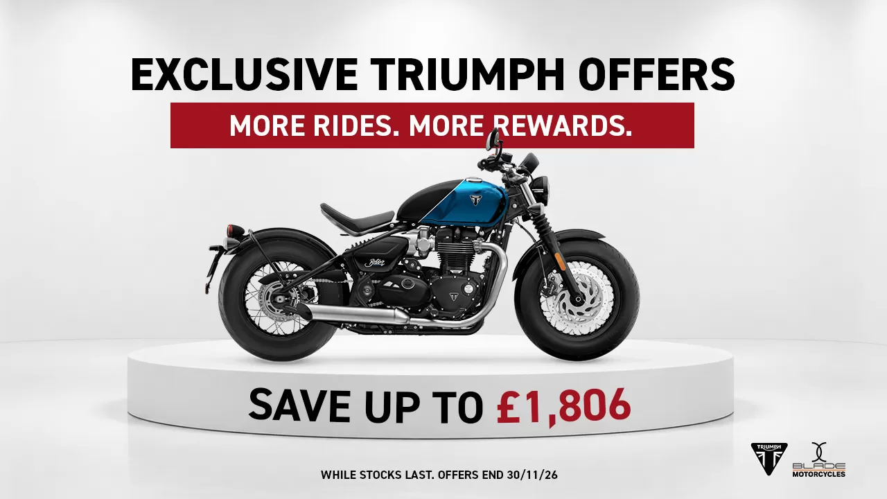 Exclusive Blade Triumph Offers - SAVE UP TO £1,806