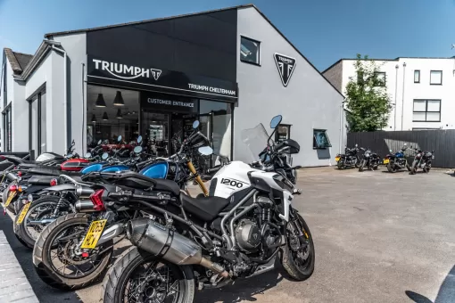 Triumph Cheltenham Online Service Booking