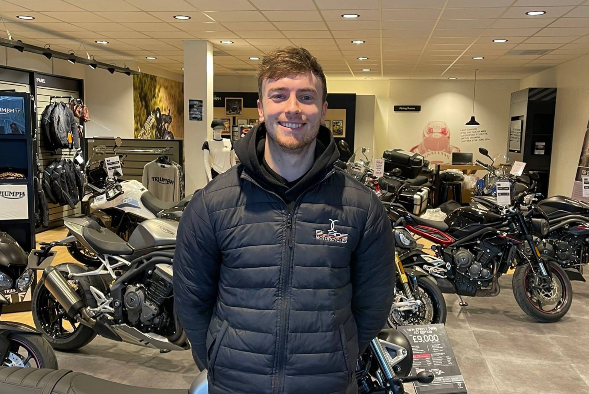 Meet The Swindon Triumph Team Blade Triumph