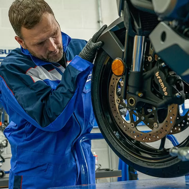 Suzuki Motorcycle Service Activated Warranty