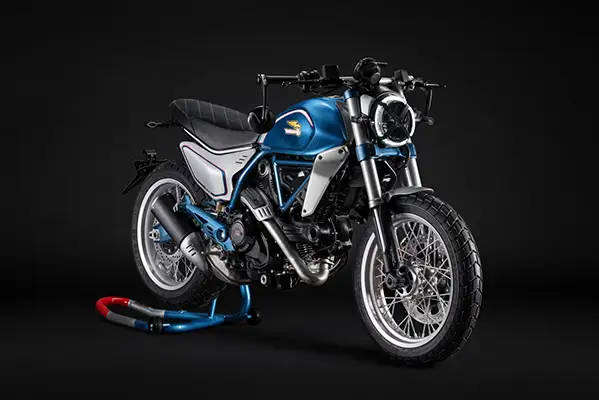 Ducati Scrambler 100 — Collezione 100 | Blade Ducati Ducati Scrambler 100 Collezione 100 limited edition 1962 250 Scrambler American livery centenary