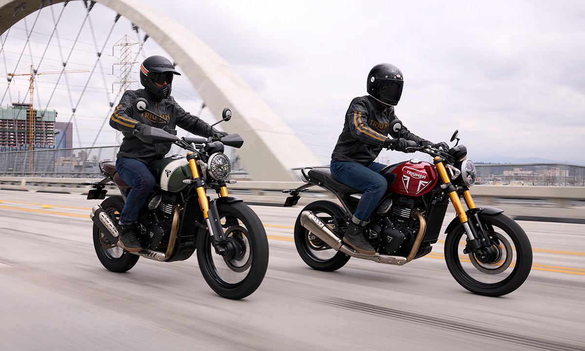 THE NEW SPEED 400 AND SCRAMBLER 400 X