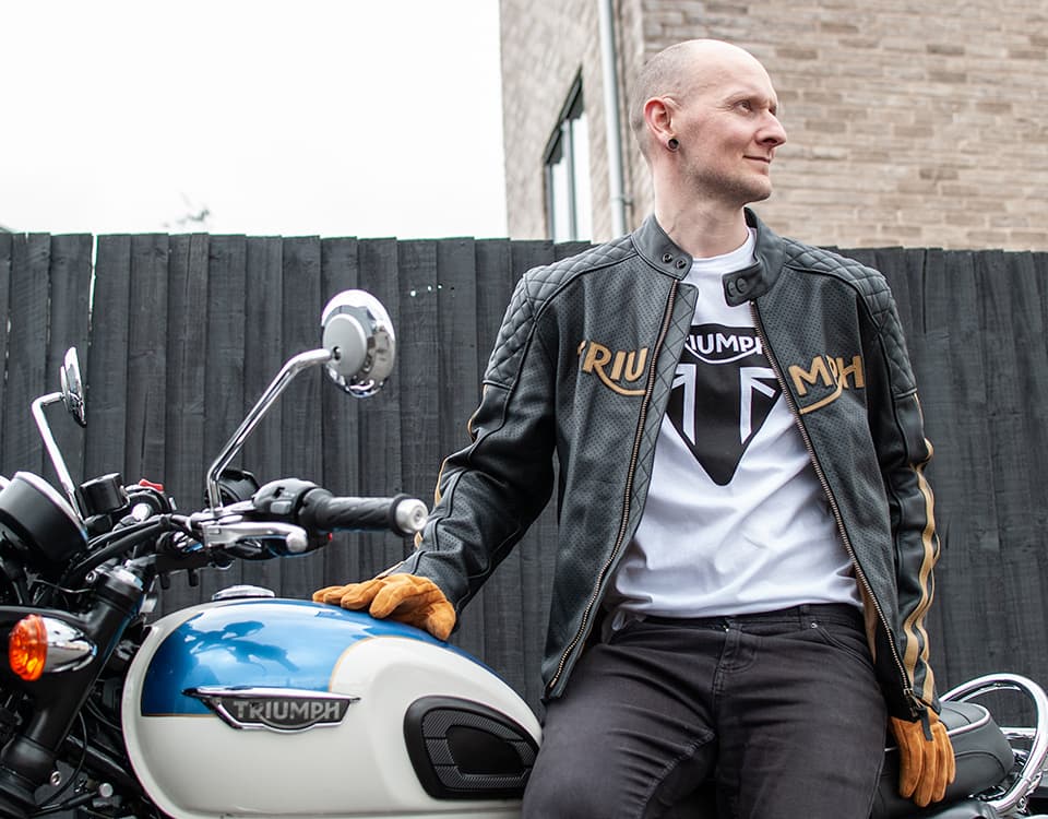 Triumph cafe racer best sale jacket
