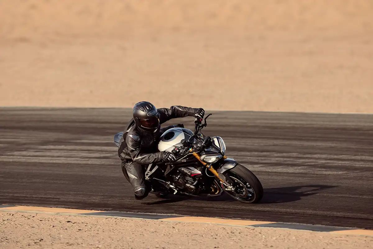 Triumph Speed Triple 1200 RS — front three-quarter view